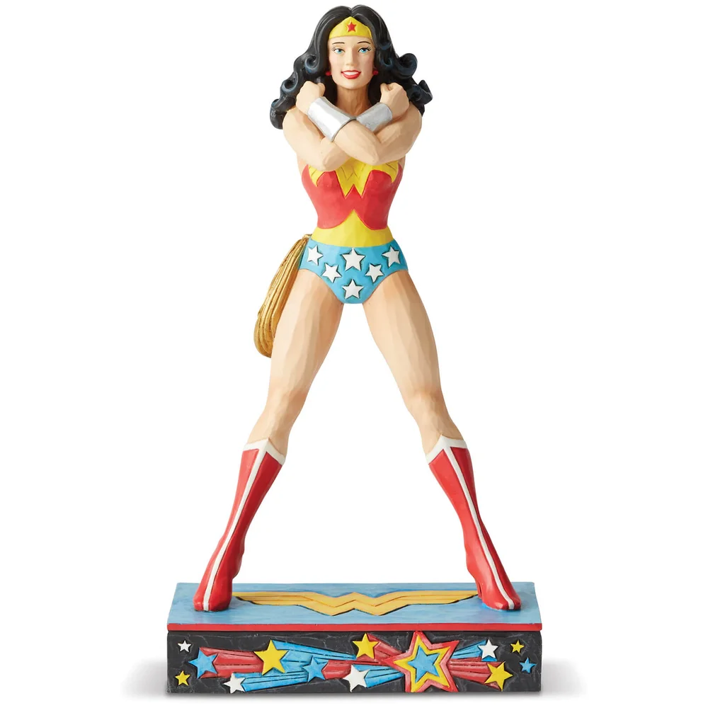 DC Comics by Jim Shore Wonder Woman Silver Age Figurine 22.0cm Afbeelding 1