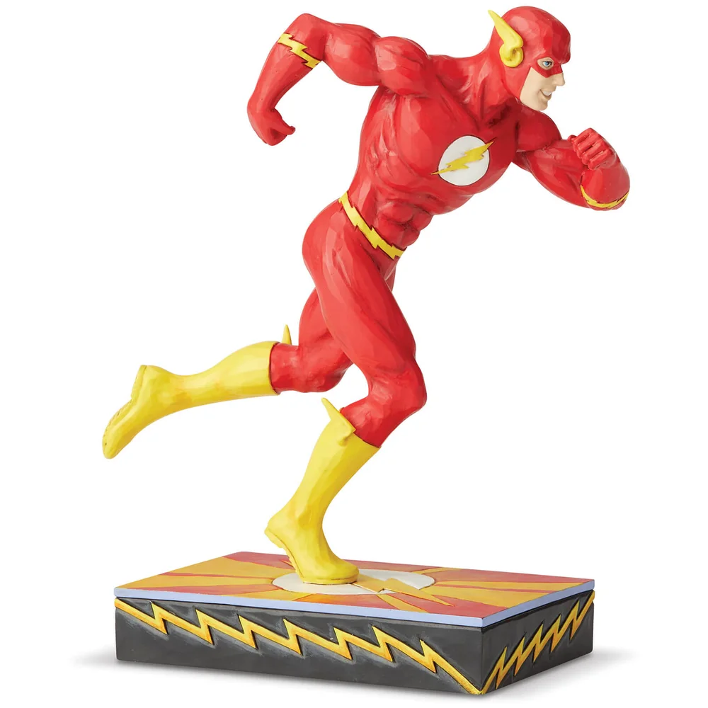 DC Comics door Jim Shore Flash zilveren eeuw beeldje 19.0cm Afbeelding 1
