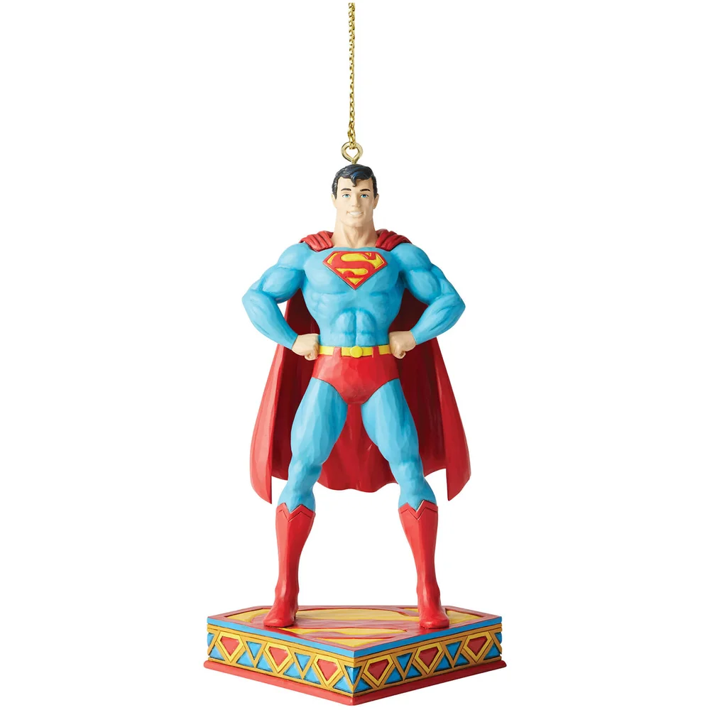DC Comics door Jim Shore Superman hangend ornament 11.0cm Afbeelding 1