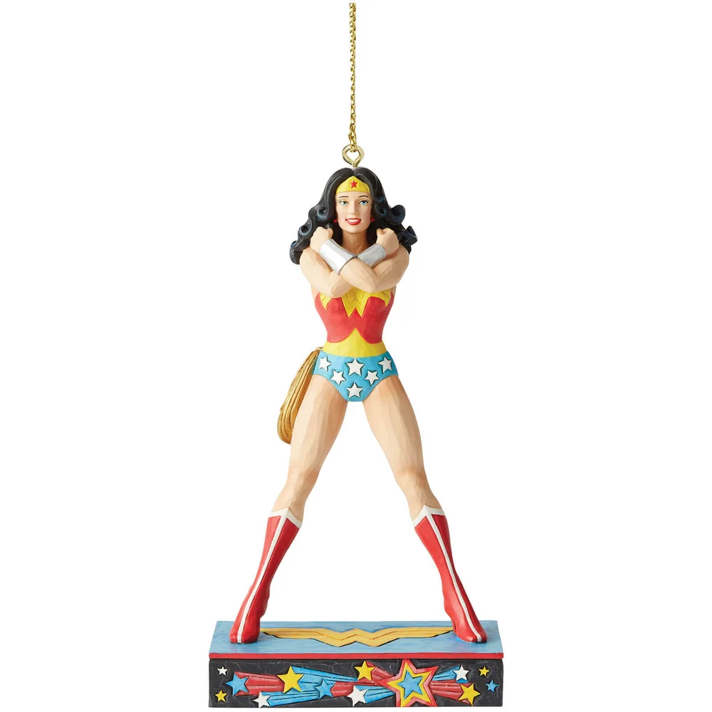 DC Comics door Jim Shore Wonder Woman hangend ornament 11.0cm Afbeelding 1