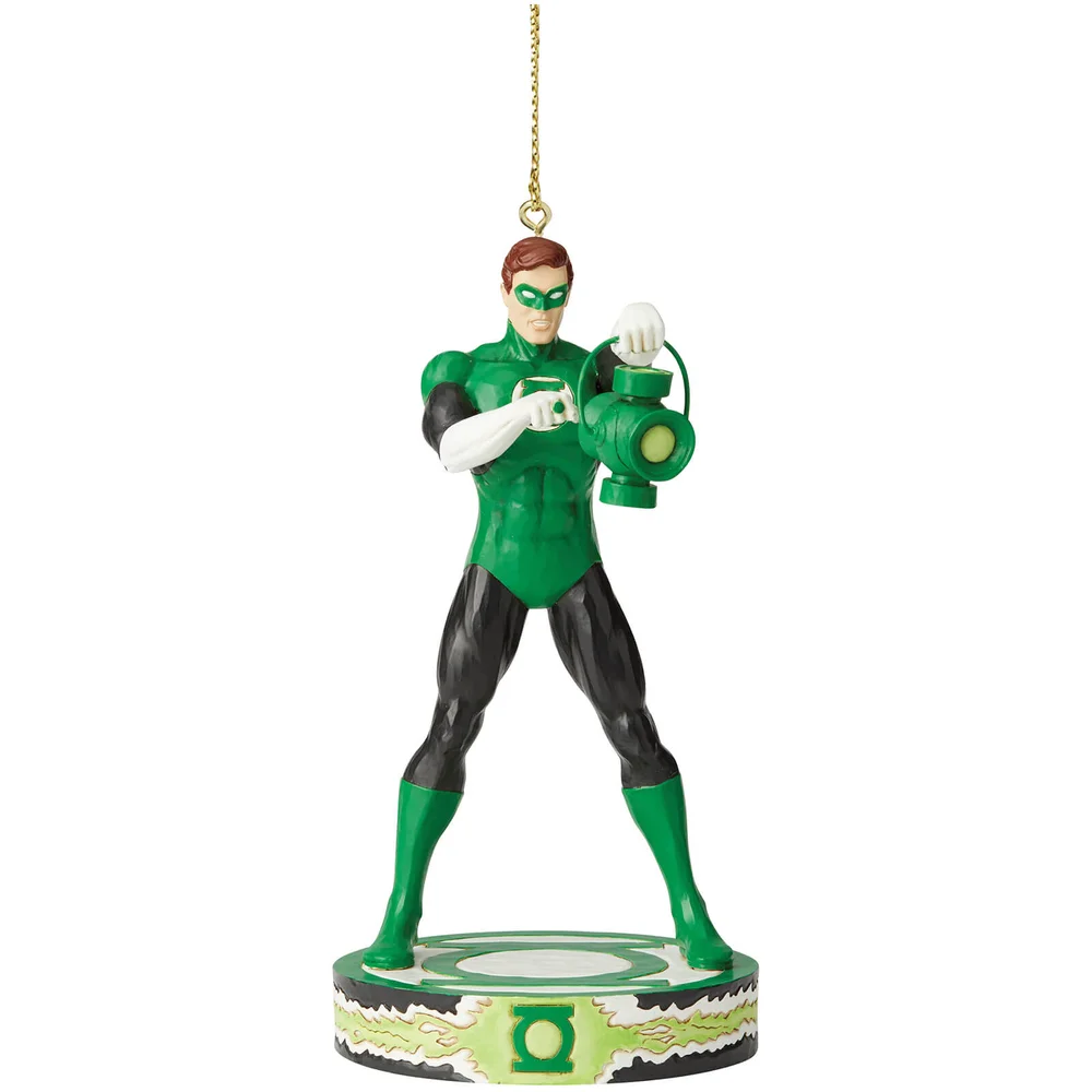 DC Comics door Jim Shore Green Lantern hangend ornament 11.0cm Afbeelding 1