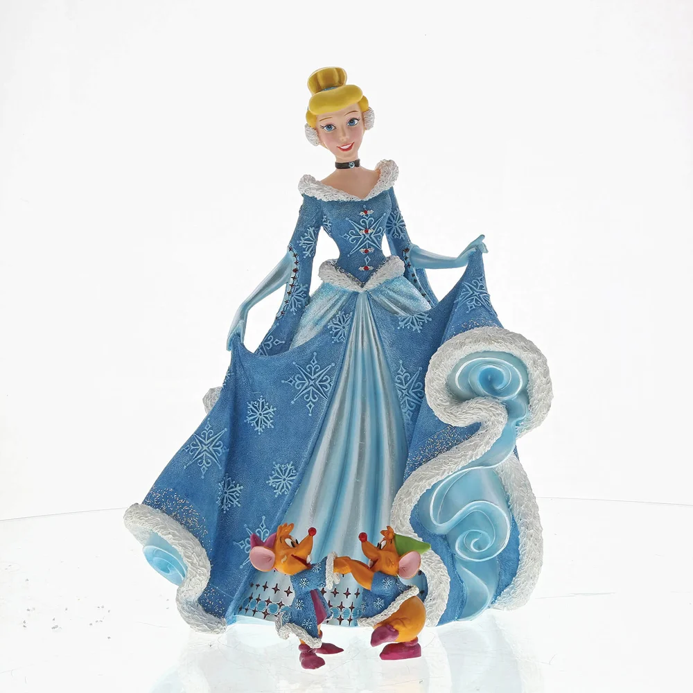 Disney Showcase Christmas Cinderella Figurine 21.0cm Afbeelding 1