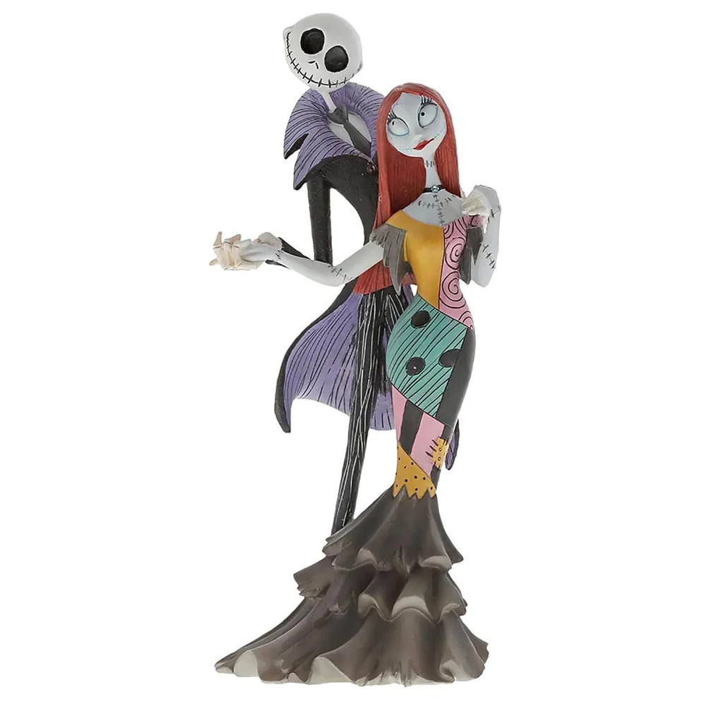 Enesco Disney showcase collectie beeldje Jack en Sally deluxe (nightmare before christmas) 22 cm Afbeelding 1