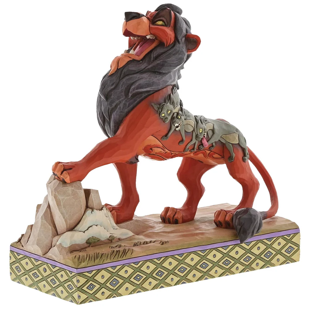 Disney tradities gladgestreken roofdier (Scar-figuur) (18 cm) Afbeelding 1