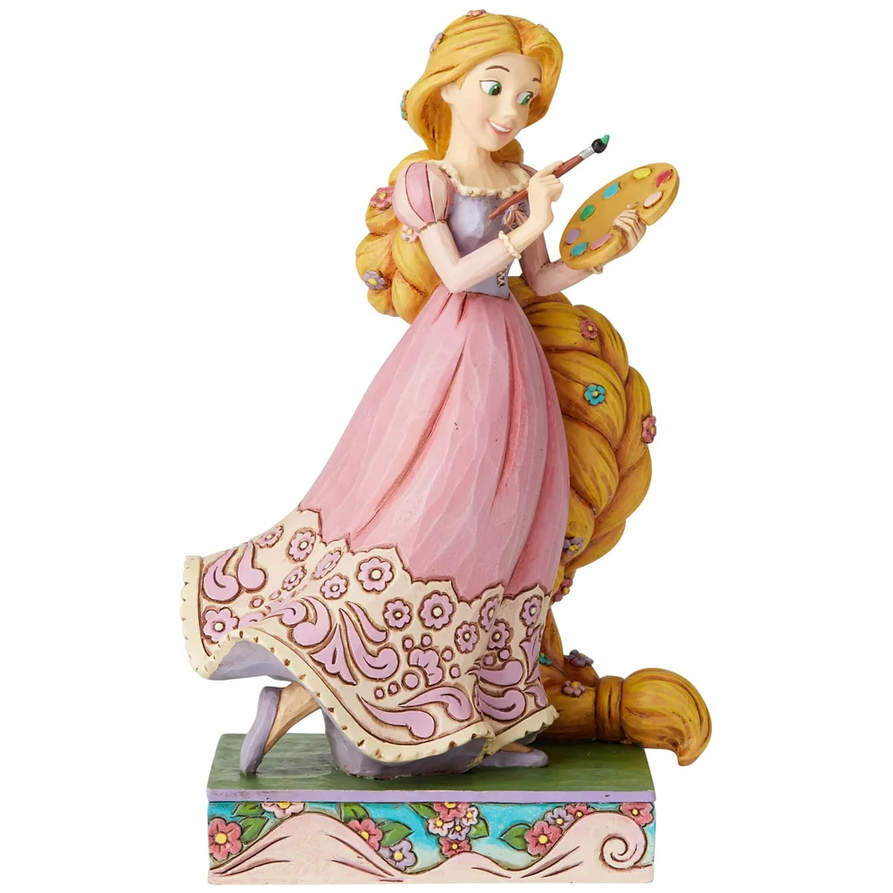 Disney tradities avontuurlijke kunstenaar (Rapunzel prinses passie beeldje) 19cm Afbeelding 1