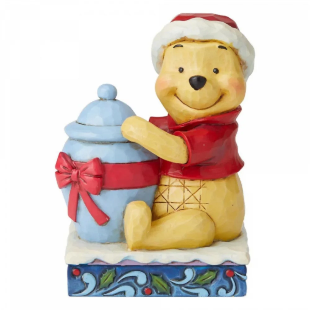 Disney tradities holiday hunny (Winnie de Poeh kerstfiguur) Afbeelding 1