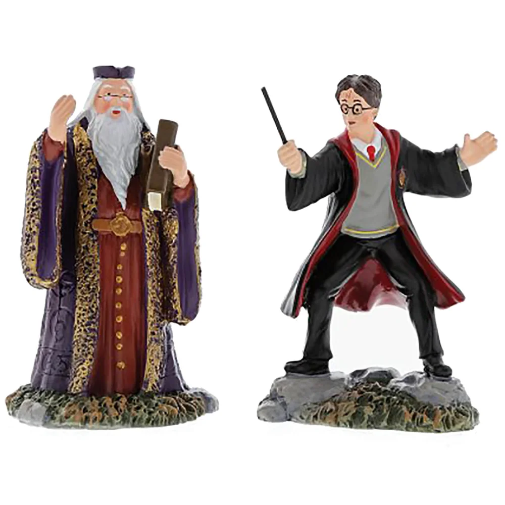 Harry Potter dorp Harry en het schoolhoofd 8.0cm Afbeelding 1