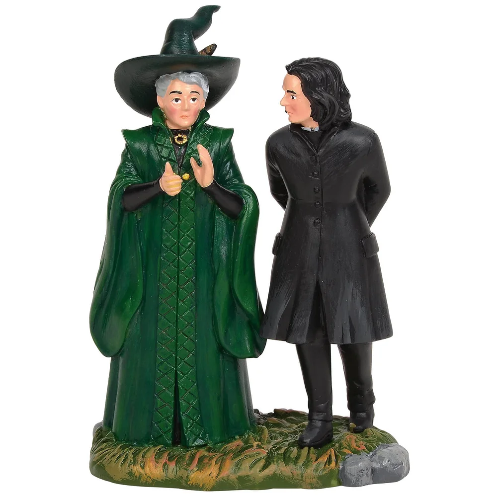 Harry Potter dorp professor Sneep en professor Minerva McGonagal 9.0cm Afbeelding 1