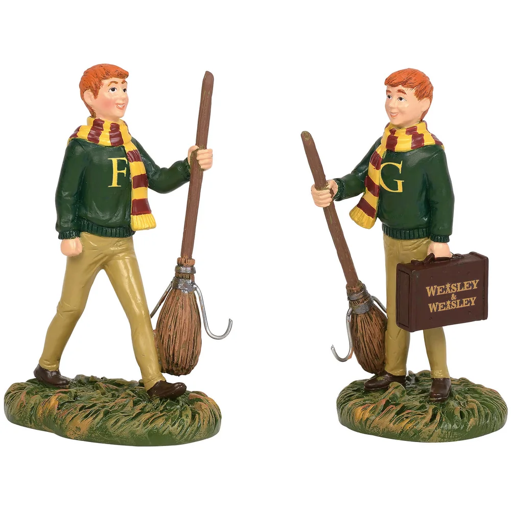Harry Potter Village The Weasly Twins 8.0cm Afbeelding 1