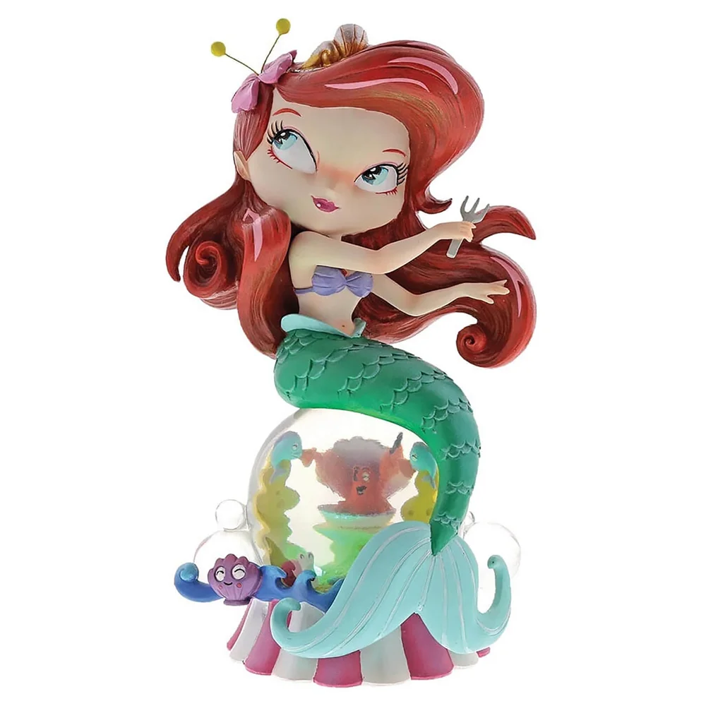 Enesco de wereld van Miss Mindy presenteert Disney beeldje Ariël (de kleine zeemeermin) 24 cm Afbeelding 1