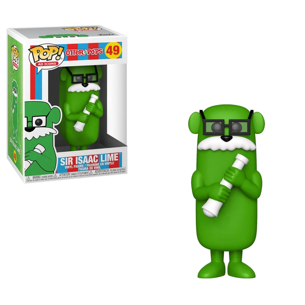 Otter Pops Sir Isaac Lime Pop! Vinylfiguur Afbeelding 1