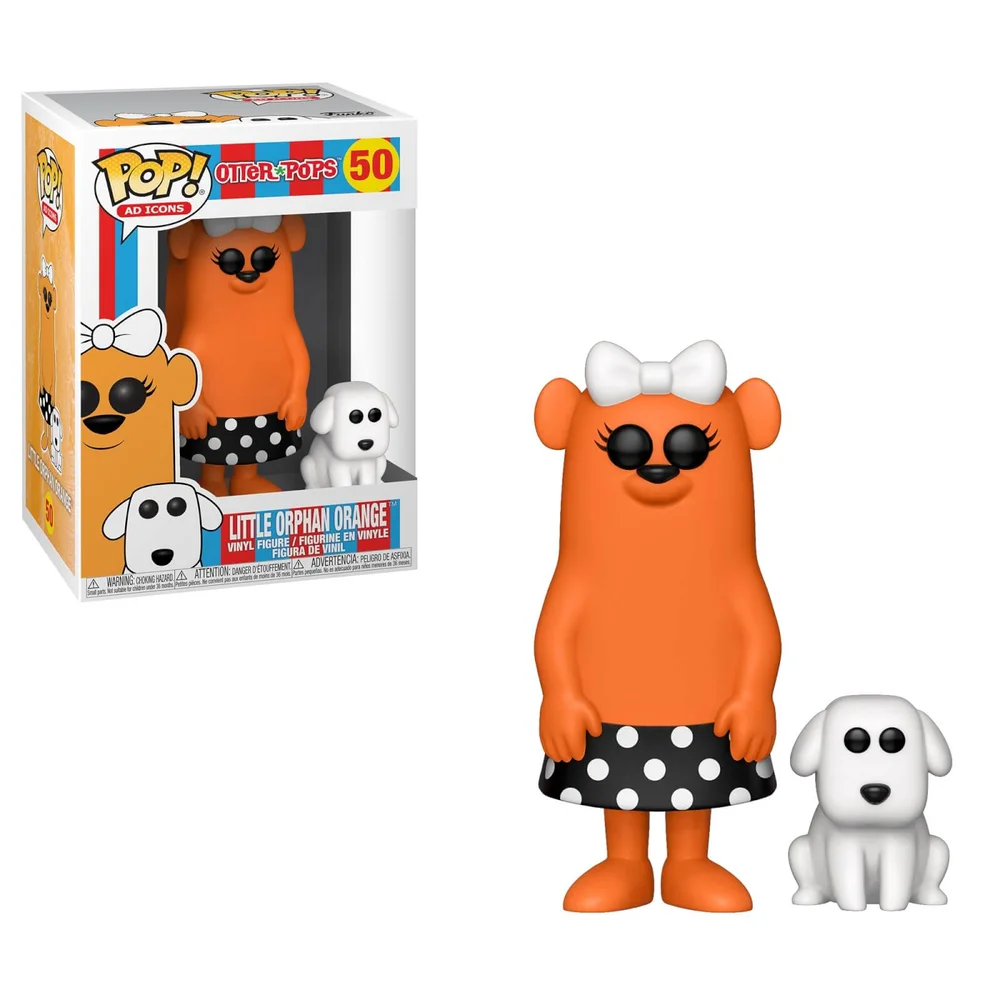 Otter Pops Little Orphan Orange Pop! Vinylfiguur Afbeelding 1