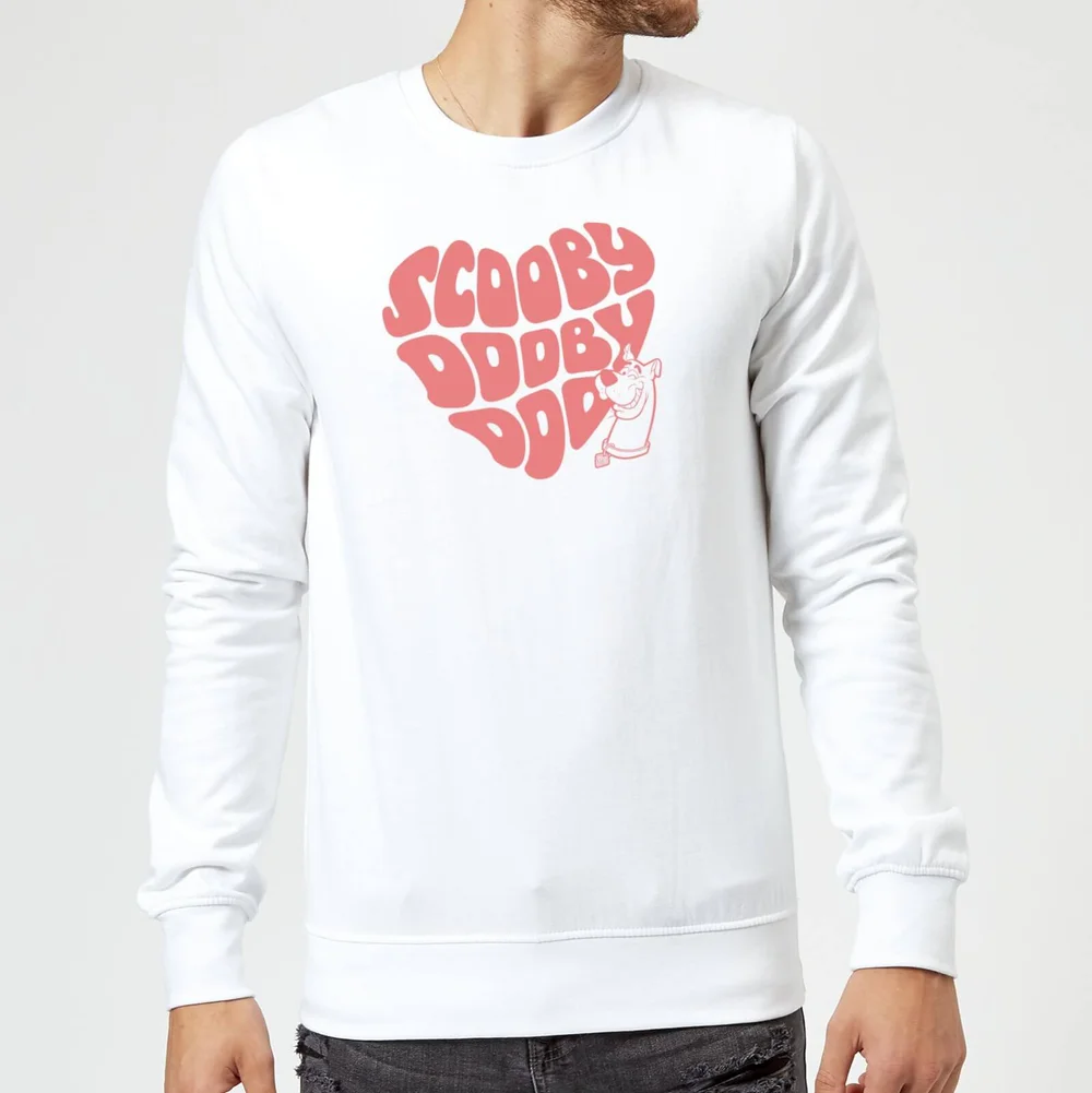 Scooby Doo I Ruv You Sweatshirt - White - S Afbeelding 1