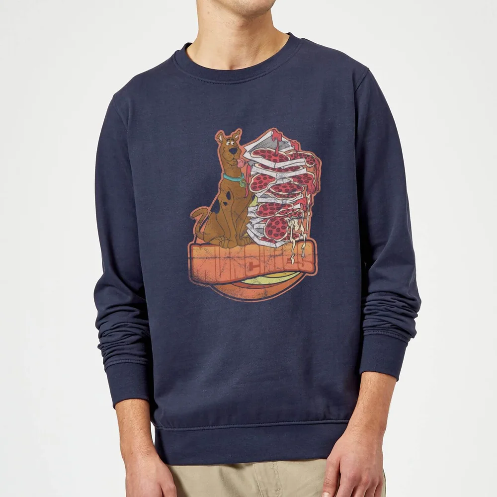 Scooby Doo Munchies Sweatshirt - Navy - S Afbeelding 1