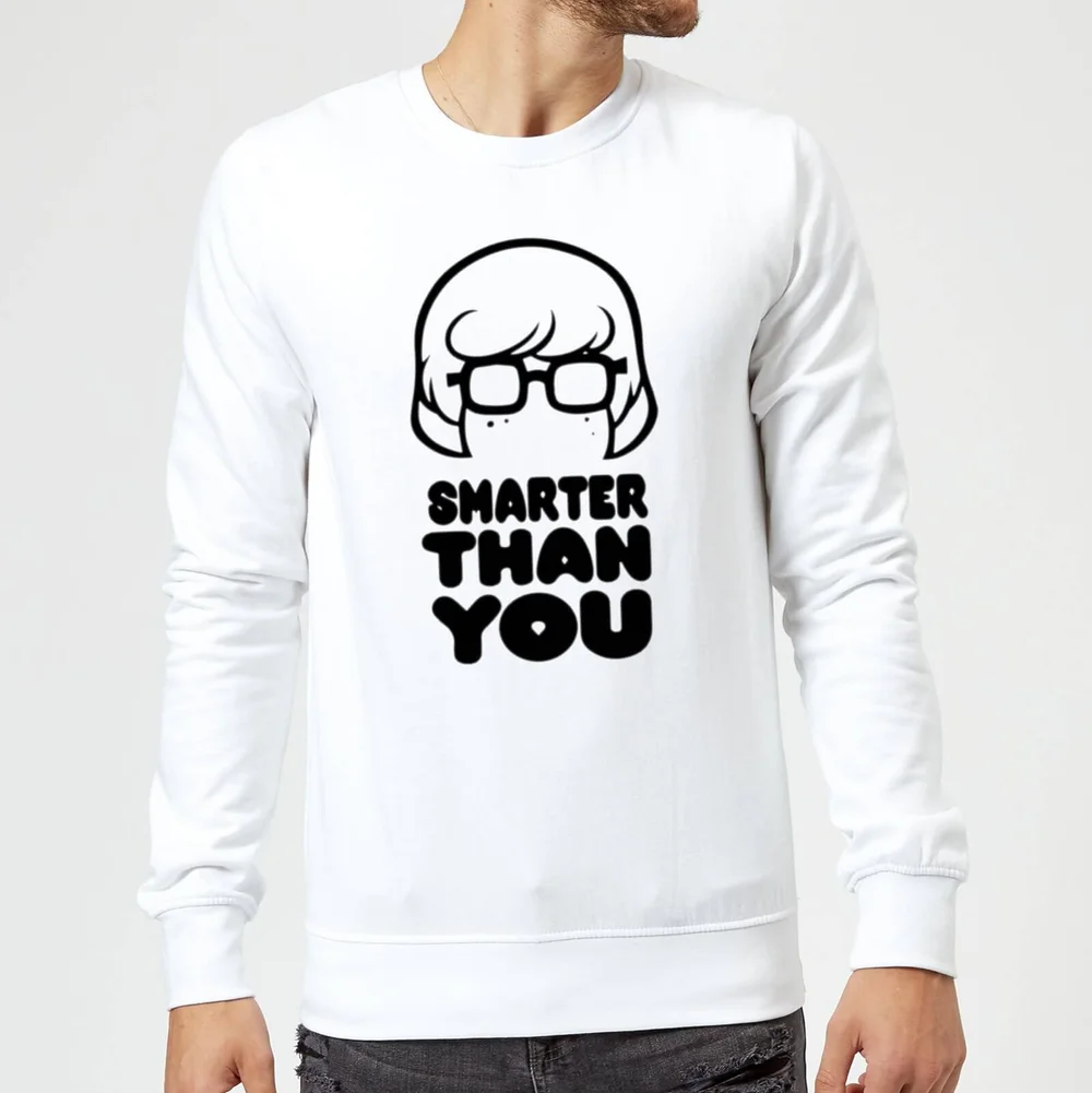 Scooby Doo Smarter Than You Sweatshirt - White - S Afbeelding 1