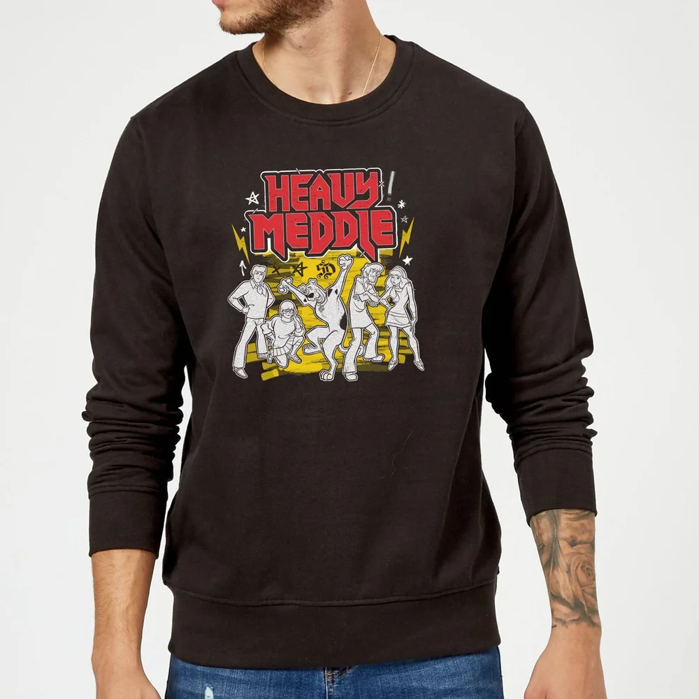 Scooby Doo Heavy Meddle Sweatshirt - Black - S Afbeelding 1