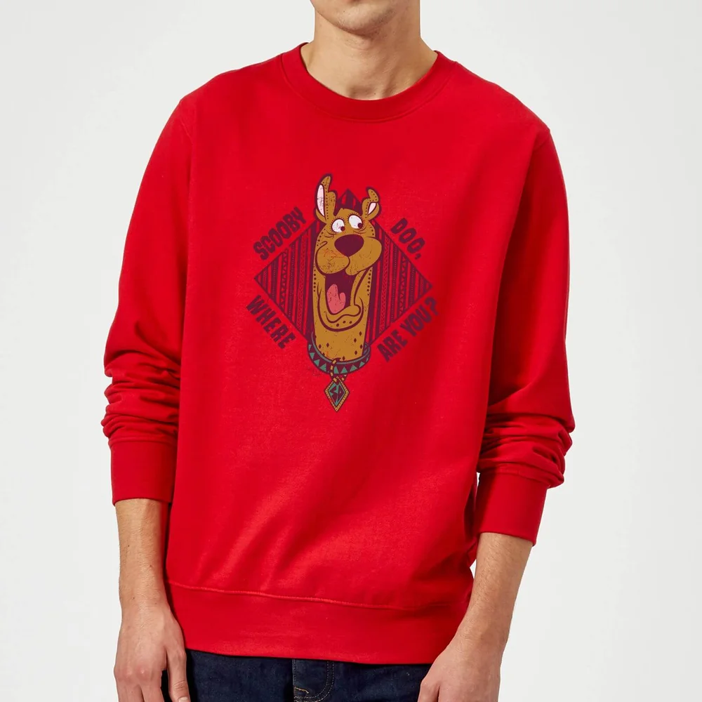 Scooby Doo Where Are You? Sweatshirt - Red - S Afbeelding 1