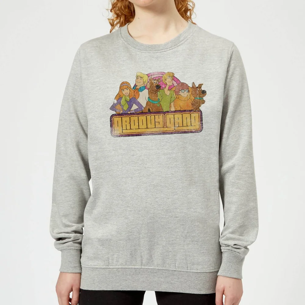 Scooby Doo Groovy Gang Women's Sweatshirt - Grey - 3XL - Grijs Afbeelding 1