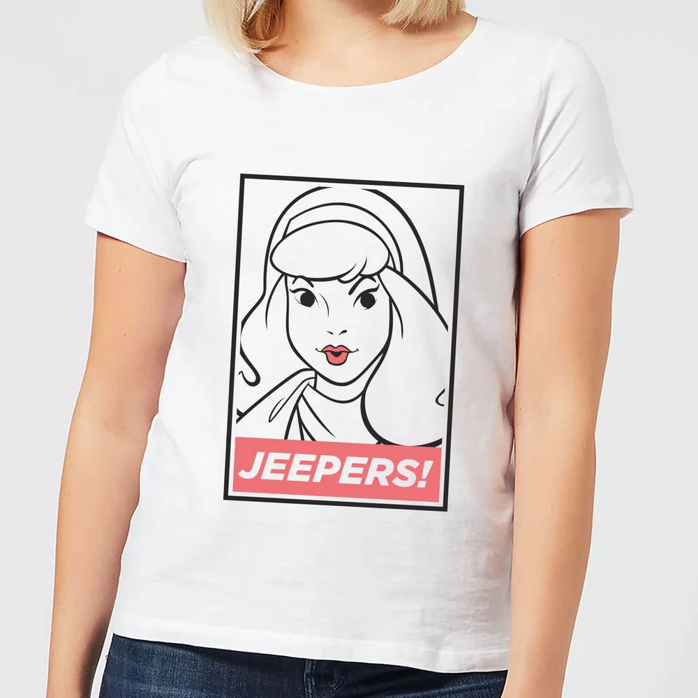 Scooby Doo Jeepers! Women's T-Shirt - White - S Afbeelding 1