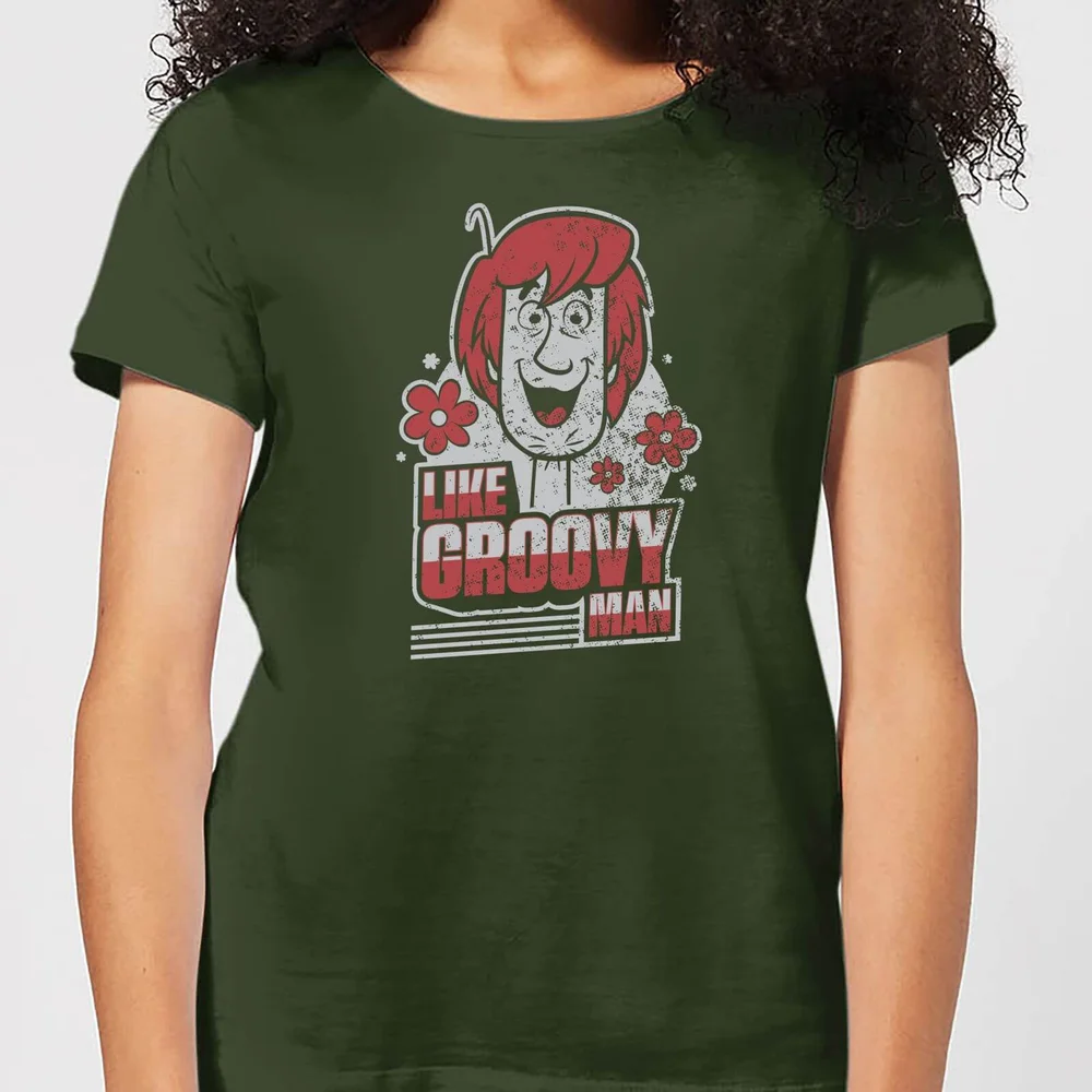 Scooby Doo Like, Groovy Man Women's T-Shirt - Forest Green - S Afbeelding 1