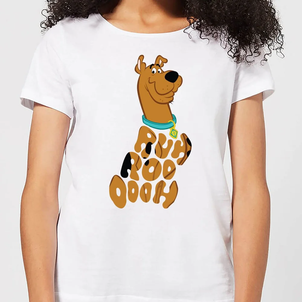 Scooby Doo RUHROOOOOH Women's T-Shirt - White - S Afbeelding 1
