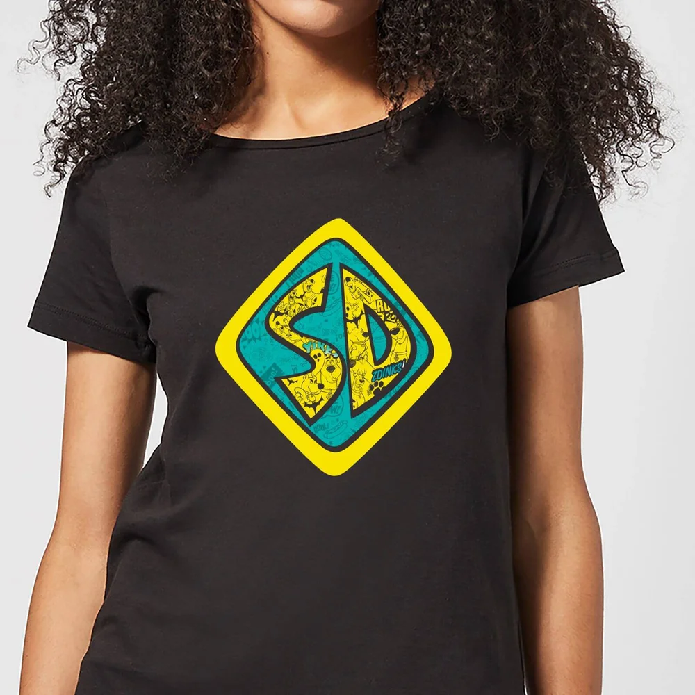 Scooby Doo Emblem Women's T-Shirt - Black - S Afbeelding 1