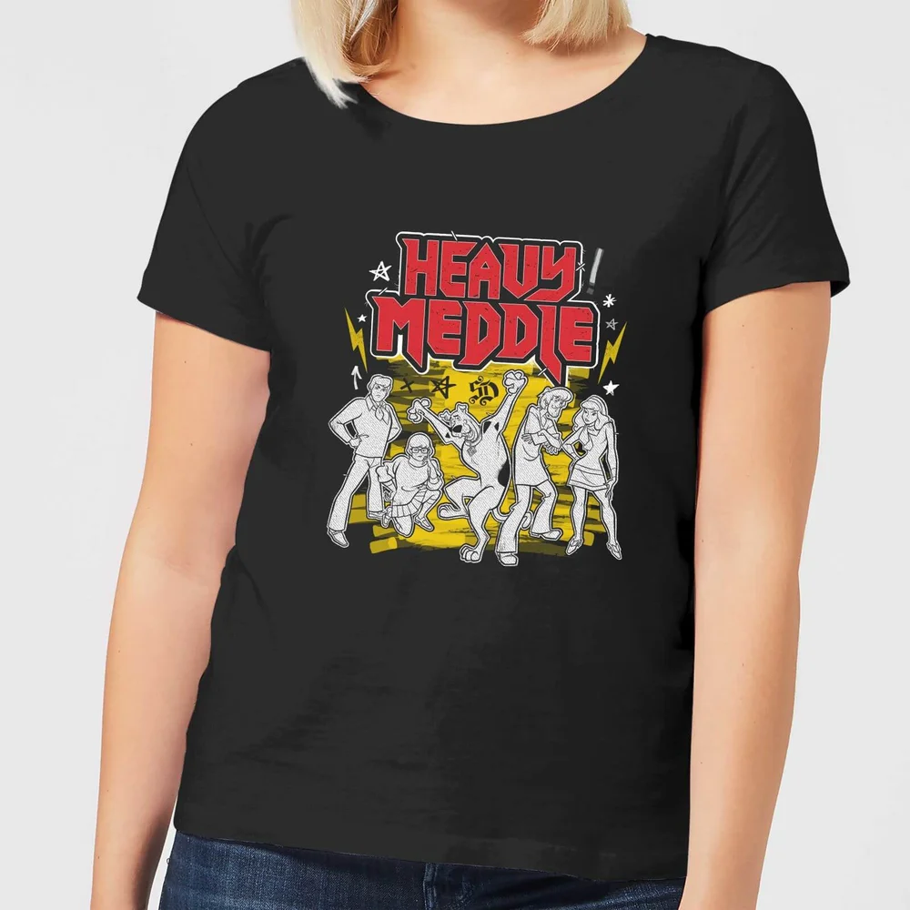 Scooby Doo Heavy Meddle Women's T-Shirt - Black - S Afbeelding 1