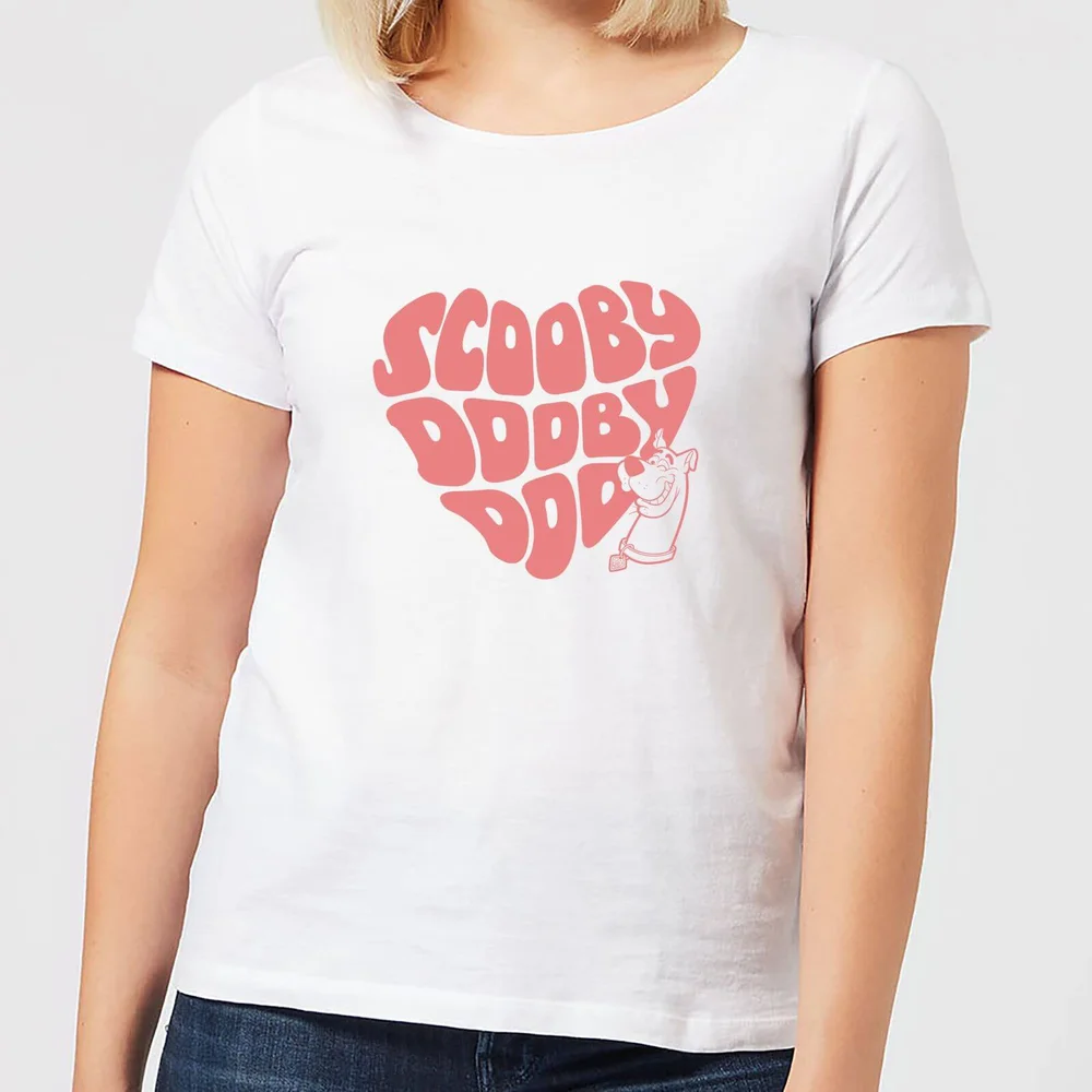 Scooby Doo I Ruv You Women's T-Shirt - White - S Afbeelding 1