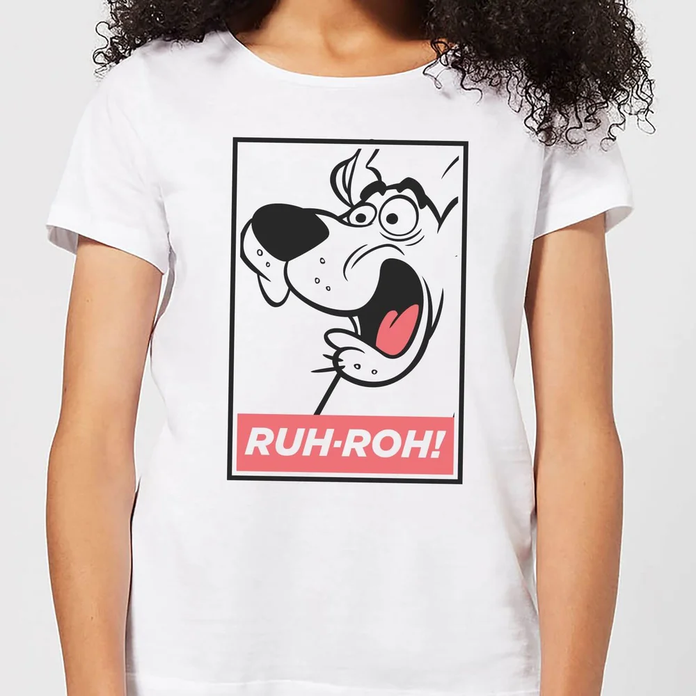 Scooby Doo Ruh-Roh! Women's T-Shirt - White - S Afbeelding 1
