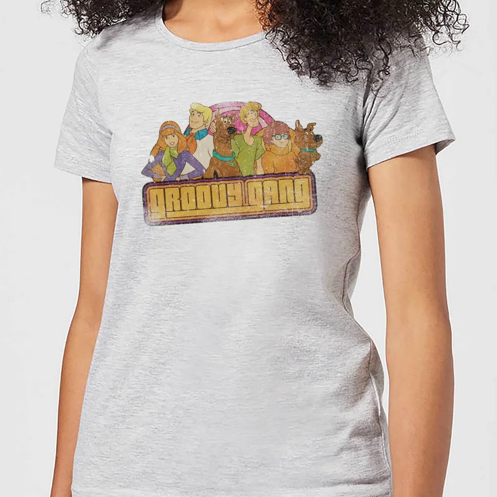 Scooby Doo Groovy Gang Women's T-Shirt - Grey - XS Afbeelding 1