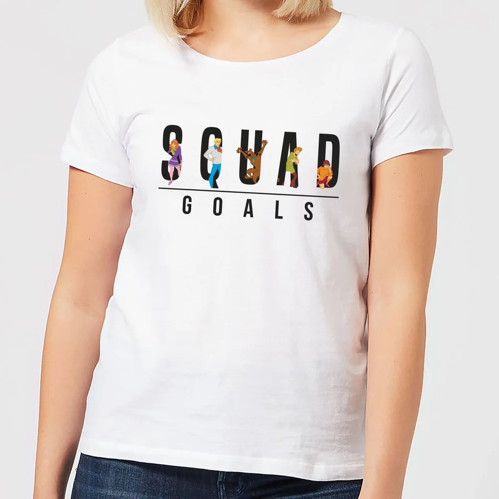 Scooby Doo Squad Goals Women's T-Shirt - White - S Afbeelding 1