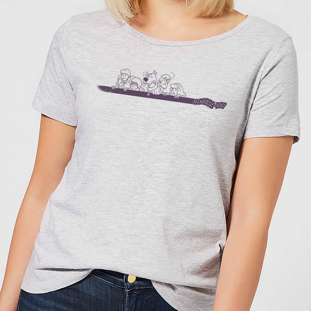 Scooby Doo Those Meddling Kids Retro Women's T-Shirt - Grey - XS Afbeelding 1