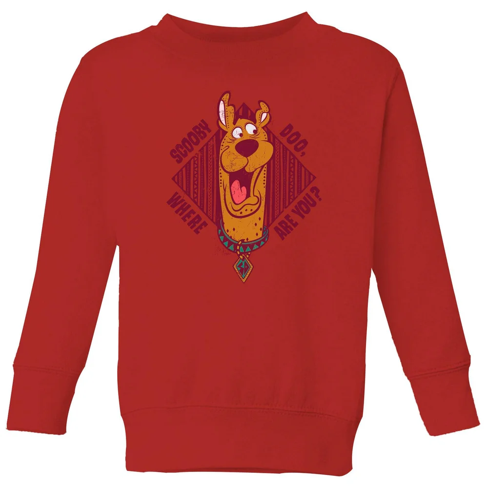 Scooby Doo Where Are You? Kids' Sweatshirt - Red - 98/104 (3-4 jaar) Afbeelding 1