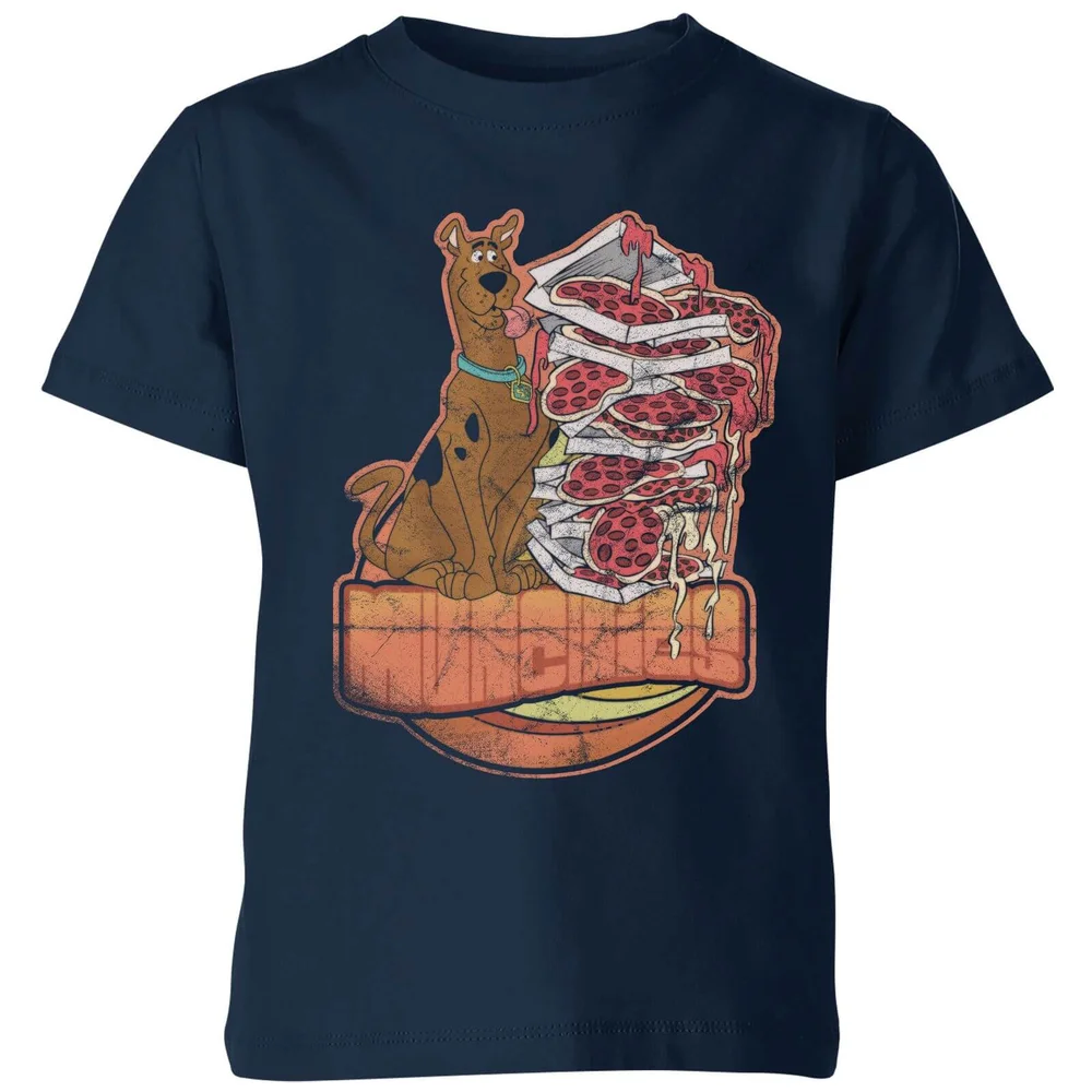 Scooby Doo Munchies Kids' T-Shirt - Navy - 98/104 (3-4 jaar) Afbeelding 1