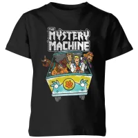 Scooby Doo Mystery Machine Heavy Metal Kids' T-Shirt - Black