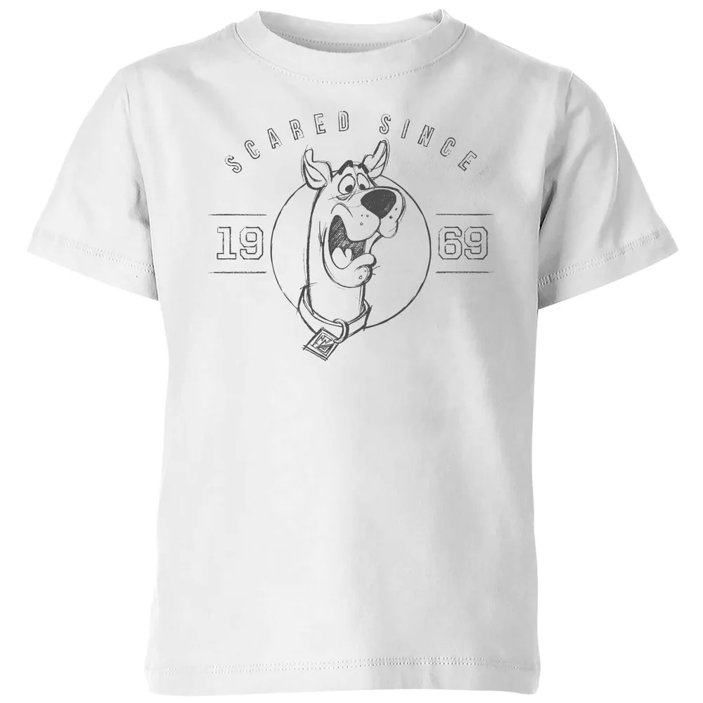Scooby Doo Scared Since '69 Kids' T-Shirt - White - 98/104 (3-4 jaar) Afbeelding 1