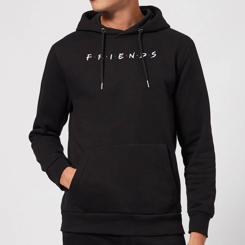 Friends Logo Contrast hoodie - Zwart - S Afbeelding 1