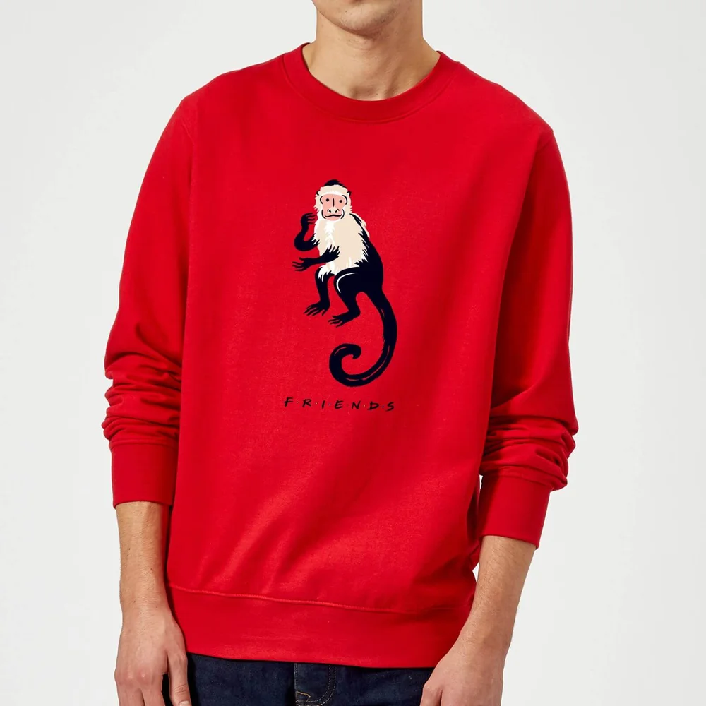 Friends Marcel The Monkey trui - Rood - S Afbeelding 1