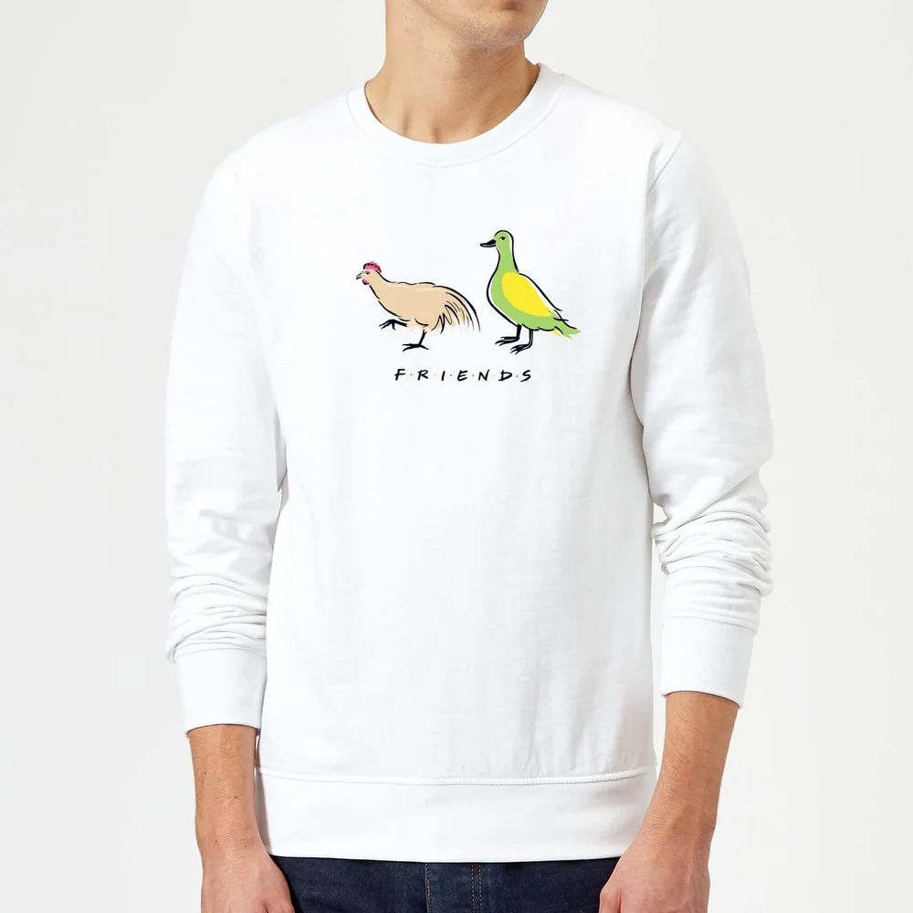 Friends The Chick And The Duck trui - Wit - S Afbeelding 1