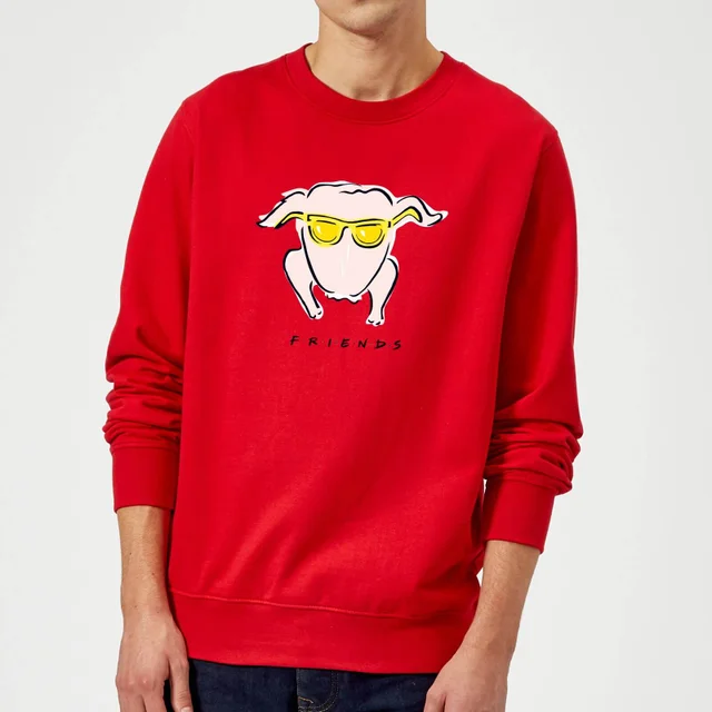 Friends Turkey trui - Rood