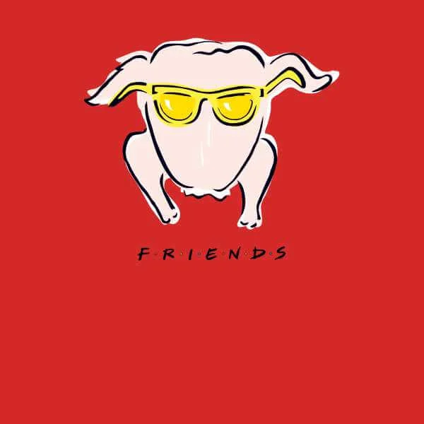 Friends Turkey trui - Rood
