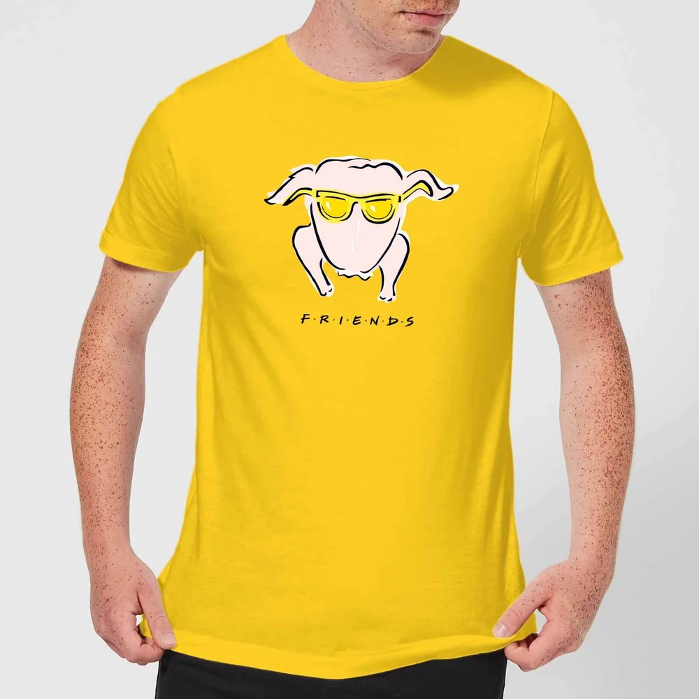 Friends Turkey t-shirt - Geel - S Afbeelding 1