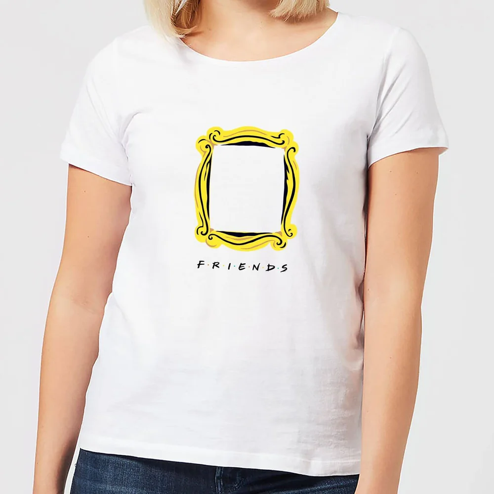 Friends Frame dames t-shirt - Wit - XS Afbeelding 1