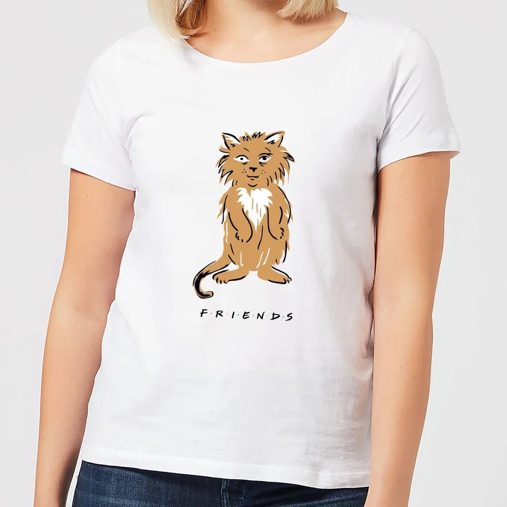 Friends Smelly Cat dames t-shirt - Wit - XS Afbeelding 1