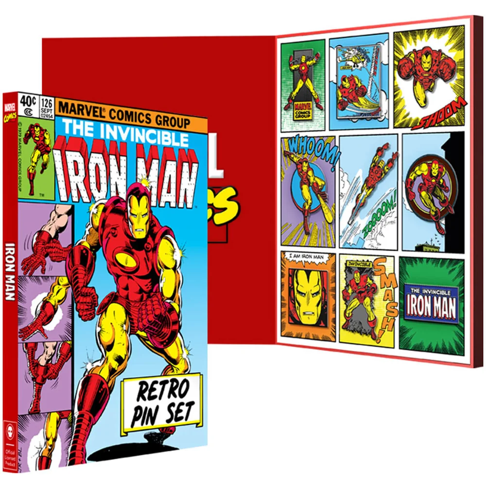 Iron Man Pin Set Afbeelding 1
