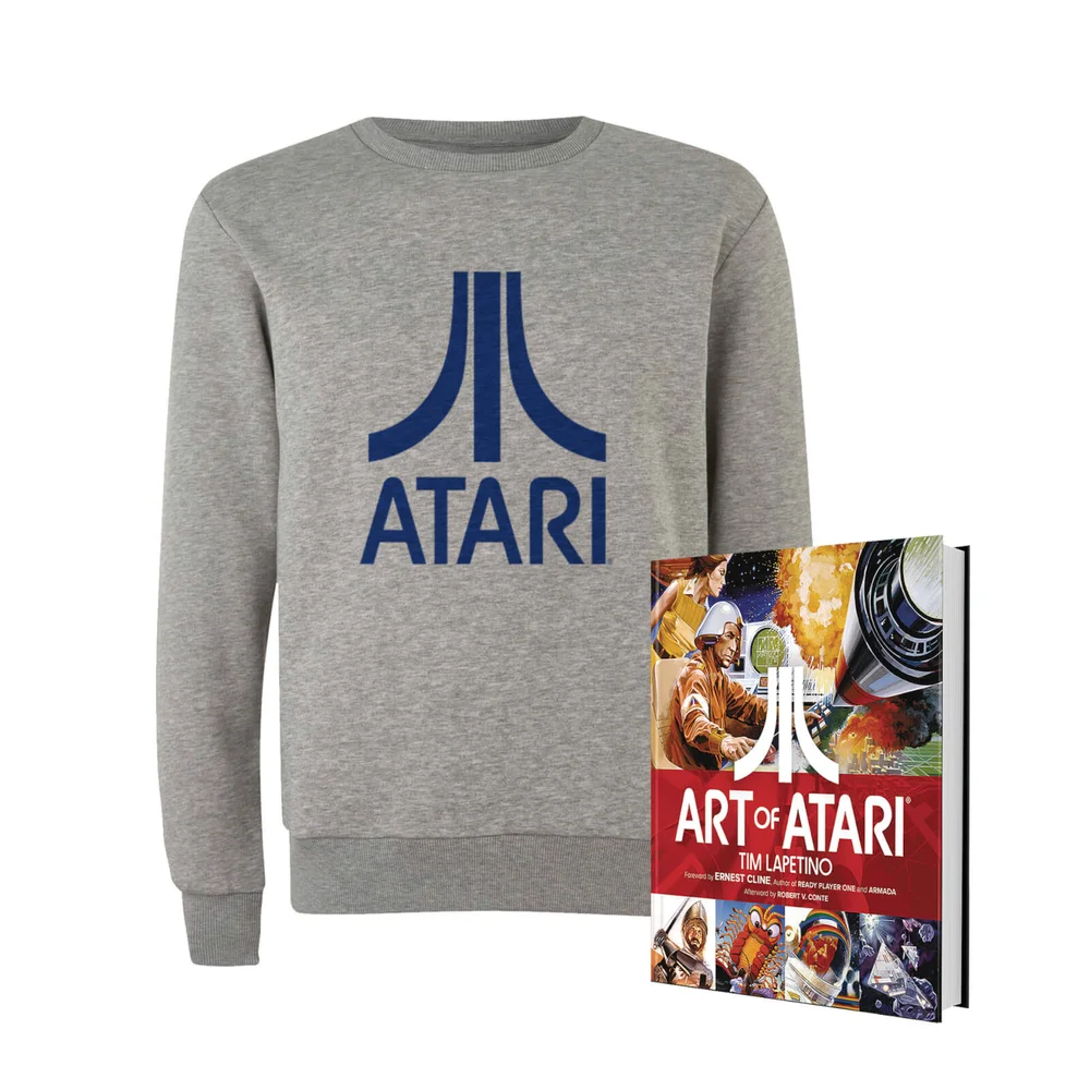 Atari Sweatshirt & Book Bundle - Women's - XS - Grijs Afbeelding 1
