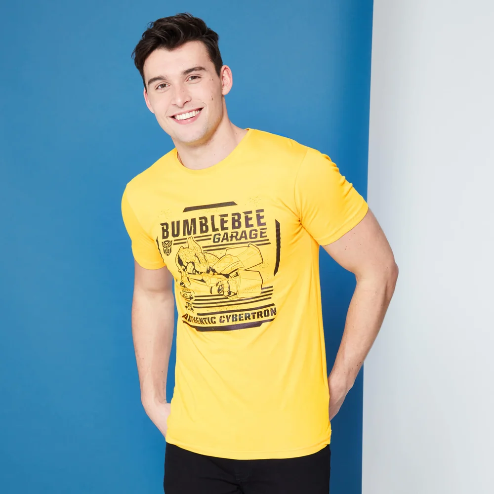 Transformers Bumblebee Garage t-shirt - Geel - S Afbeelding 1