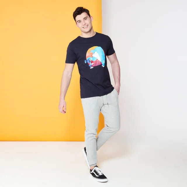 Looney Tunes Kaboom! Bunny Monster t-shirt - Navy