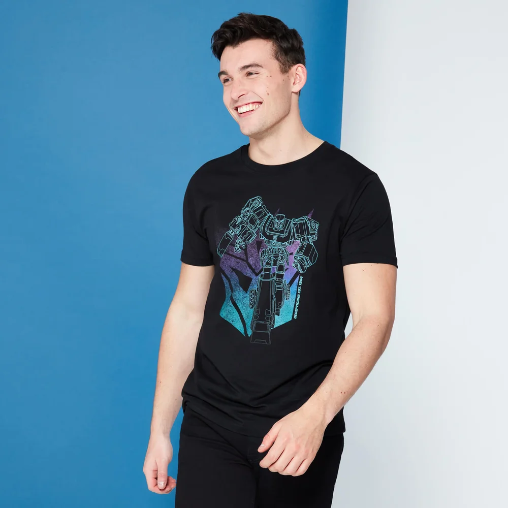 Transformers Decepticon Shield t-shirt - Zwart - M Afbeelding 1