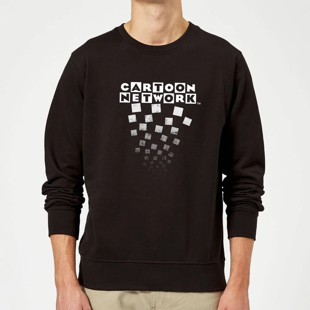 Cartoon Network Logo Fade Sweatshirt - Black - S Afbeelding 1